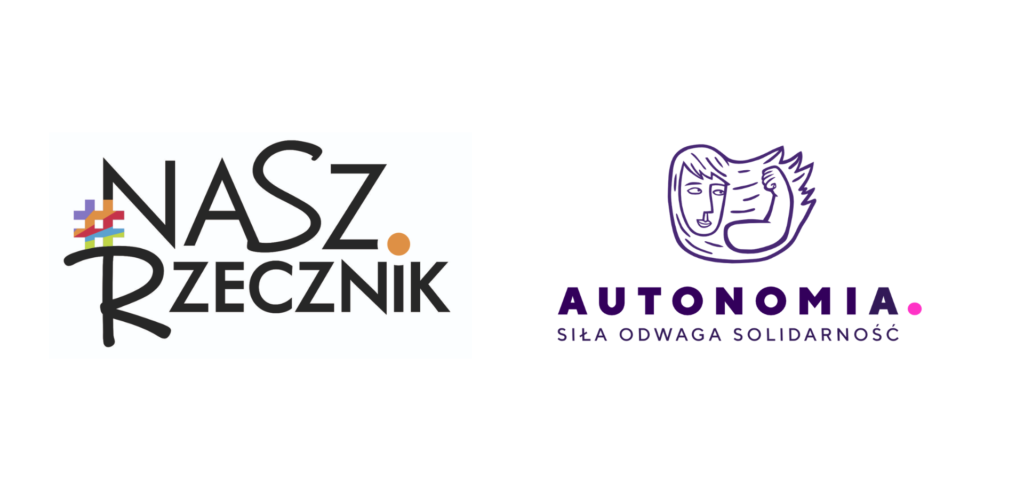 logo Nasz Rzecznik i Fundacja Autonomia